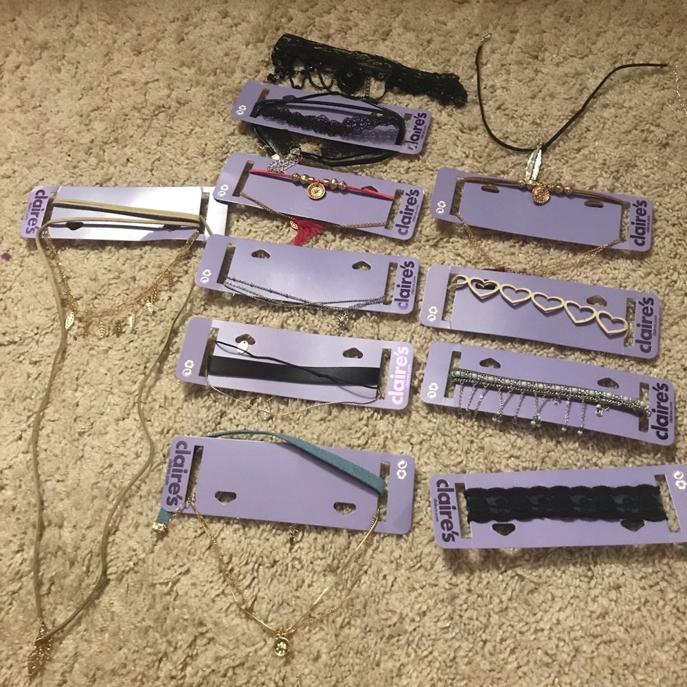 Claire’s chokers